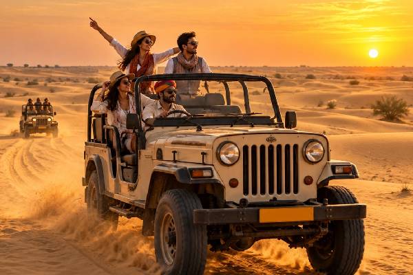 desert jeep safari in jaisalmer